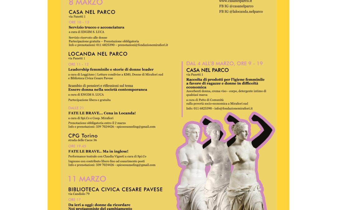 L’OTTO marzo, sempre!