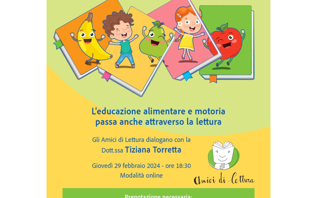 𝗟’𝗲𝗱𝘂𝗰𝗮𝘇𝗶𝗼𝗻𝗲 𝗮𝗹𝗶𝗺𝗲𝗻𝘁𝗮𝗿𝗲 𝗲 𝗺𝗼𝘁𝗼𝗿𝗶𝗮 𝗽𝗮𝘀𝘀𝗮 𝗮𝗻𝗰𝗵𝗲 𝗮𝘁𝘁𝗿𝗮𝘃𝗲𝗿𝘀𝗼 𝗹𝗮 𝗹𝗲𝘁𝘁𝘂𝗿𝗮